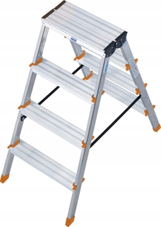 Rebrík -  Dvojitý rebrík 2x4 Krause Dopplo 120403