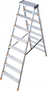Rebrík - Dvojitý krause Monto Dopplo 2x8 3,30 m rebrík