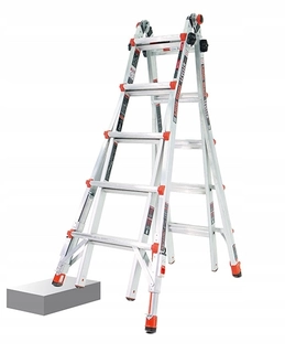 Rebrík - 4x5 Altrex Little Giant Leveler Articulatel Ladder