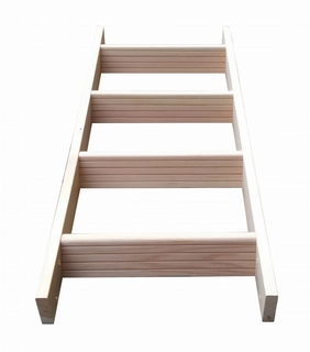 Podkrovné schody - Drevený rebrík pre schody na podkroví 1-lan Omán