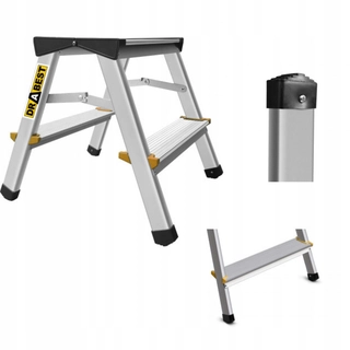 Rebrík -  Dvojitý rebrík 2 stupne 150 kg Patovej hodnoty131