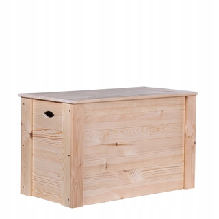 Záhradný úložný box - Drevený záhradný box, 110 litrov