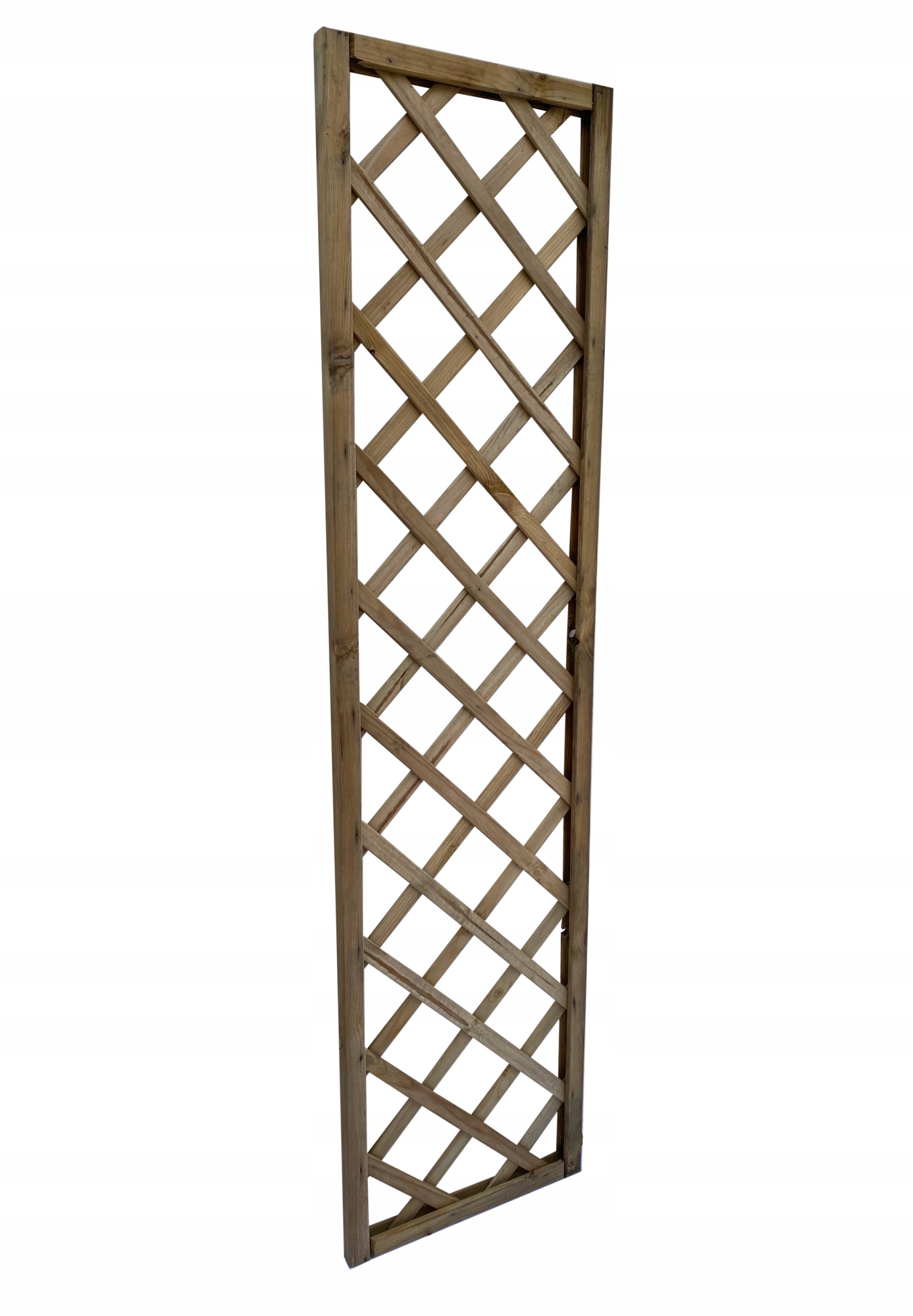 5× Drevená záhradná mriežka 45x180 cm Rovná mriežka plot