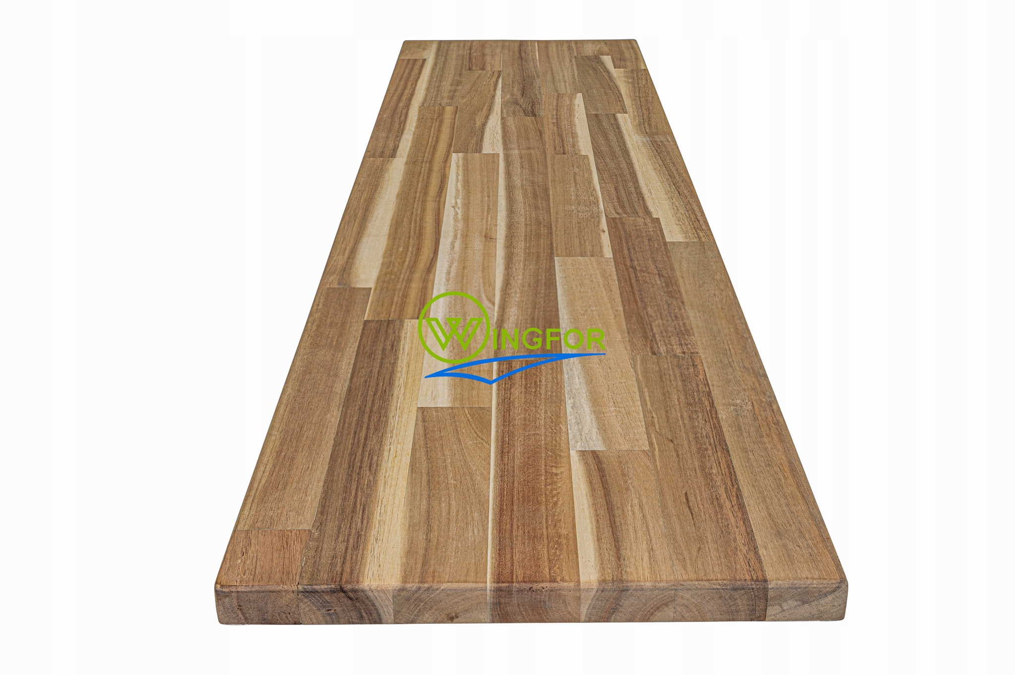 Schodiskové stupne z akácie, 120 cm