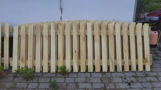 Drevený plotový plot 2 m