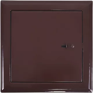 Revízne dvierka - Komín dverné 25x25 hnedá čistí