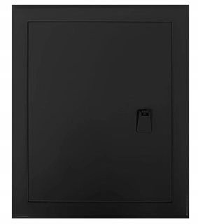 Revízne dvierka - Dvere revízny 20x30 čierny držiak EÚ