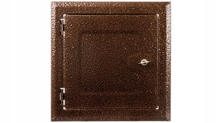 Ventilátor - Kov inšpekčná dvere 140x140mm starožitný DMW81