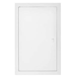 Revízne dvierka - Kovové revízne dvierka 40x100 biela kľučka