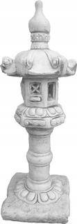 Veľká záhradná lampa s betónom Pagoda (P4) Ala-Shop