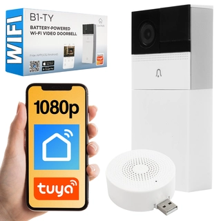 Batéria zvončeka wifi tuya laxihub b1-dty