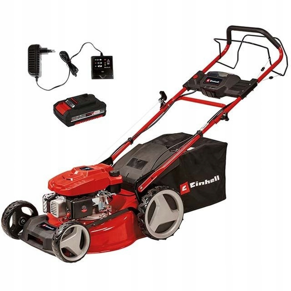 EINHELL GC-PM 46SM HW-E Li BENZÍNOVÁ KOSAČKA NA TRÁVU 46 CM POHON ŠTARTÉR