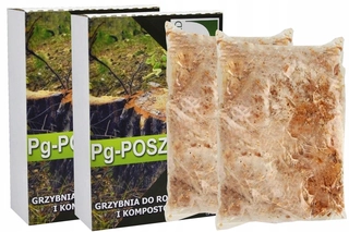 Huby na pestovanie - Mycélium na rozklad kmeňov stromov EKO PG POSZWALD 2 ks