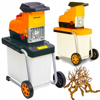 Drvič vetiev - ELEKTRICKÝ SHREDER KONTROV 3500W VALEC RIWALL + Riwall návod na použitie