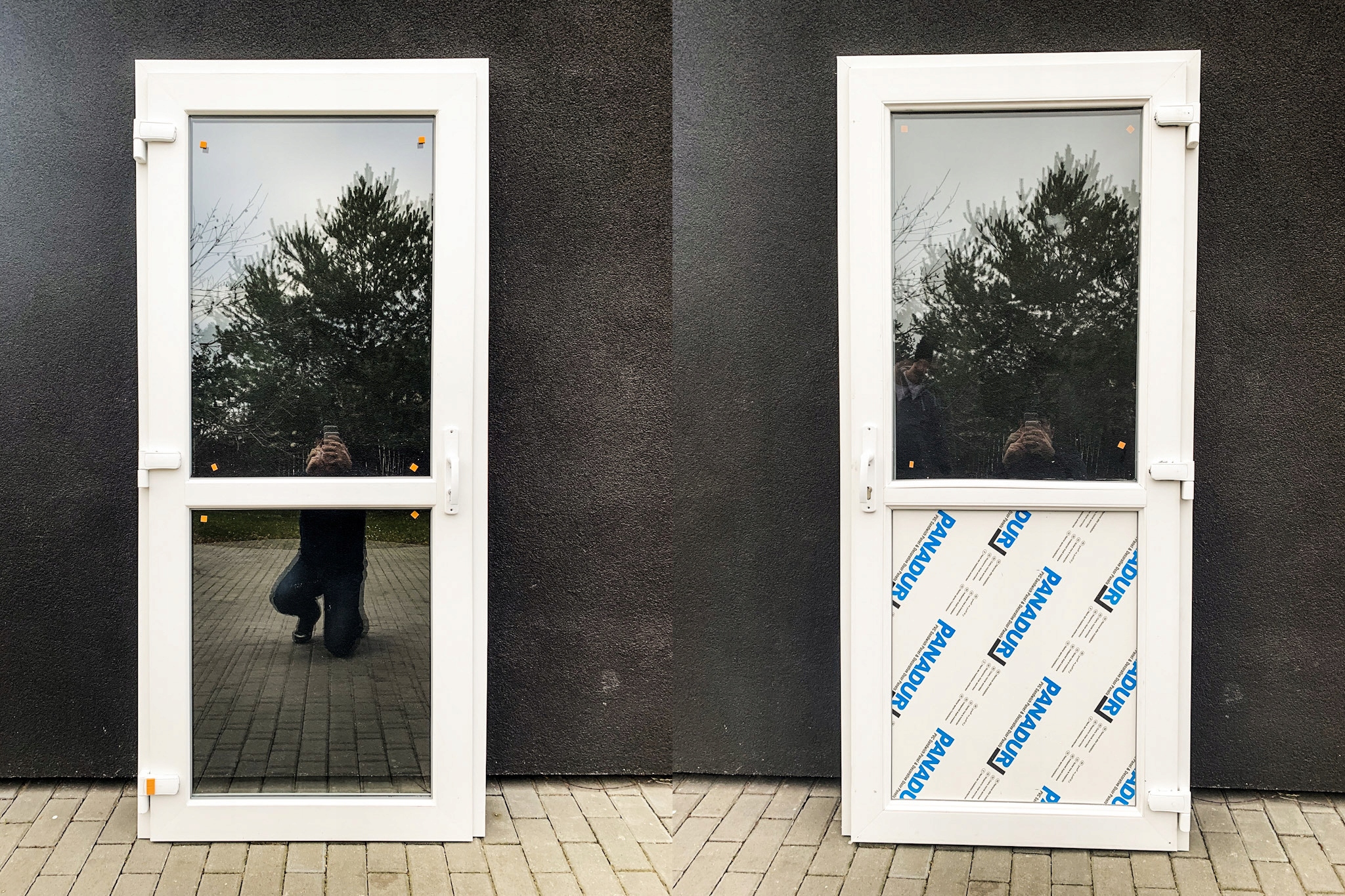 Univerzálne vonkajšie dvere Porta PVC 90 cm