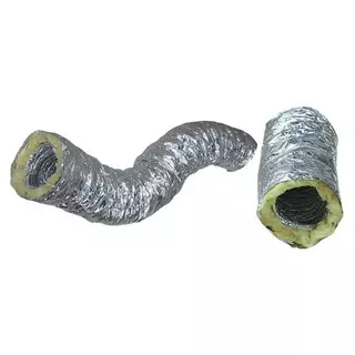 Potrubie, rozvody ku krbu - Flexibilné FI100 / 250ST izolované potrubia. 5 MB - hmotnosť