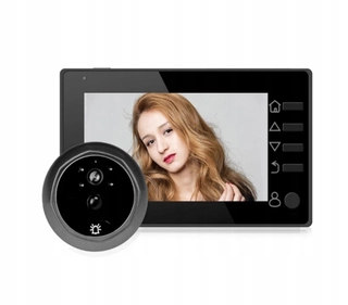 Elektronické dvere hľadáčik 4.3 LCD fotoaparát