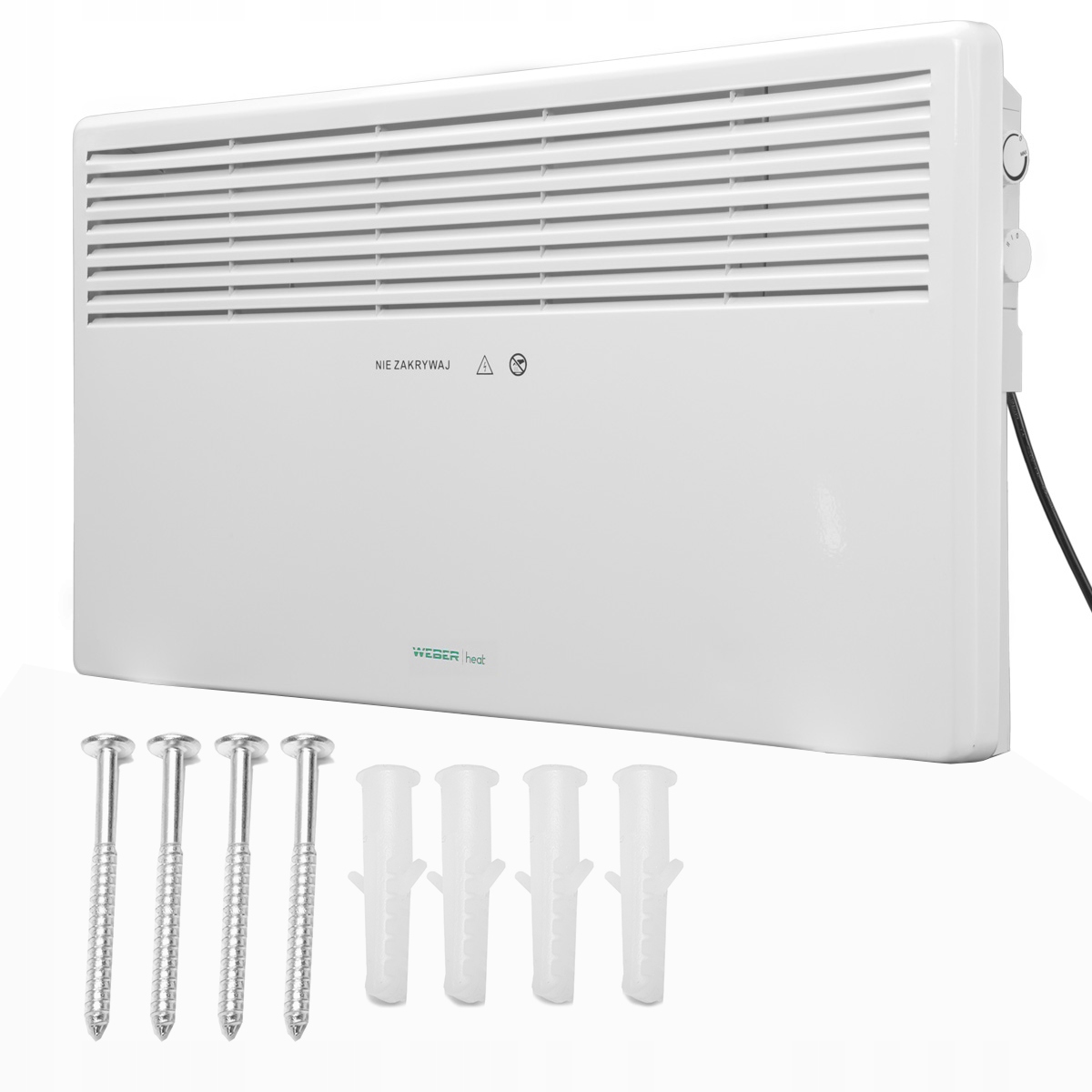 Biely konvektor Weber 2000 W