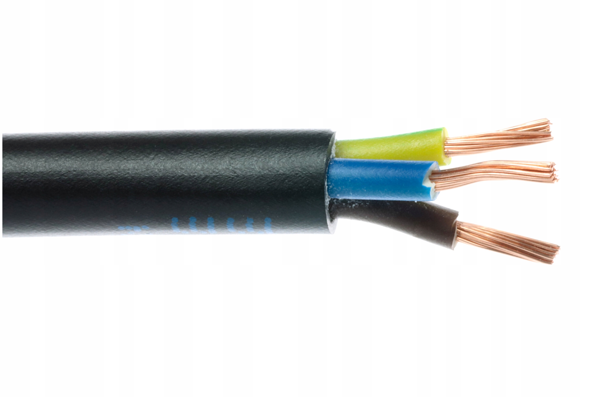 Okrúhly elektrický kábel, flexibilný (šnúra) OMY Ełktrim 3 x 1,0