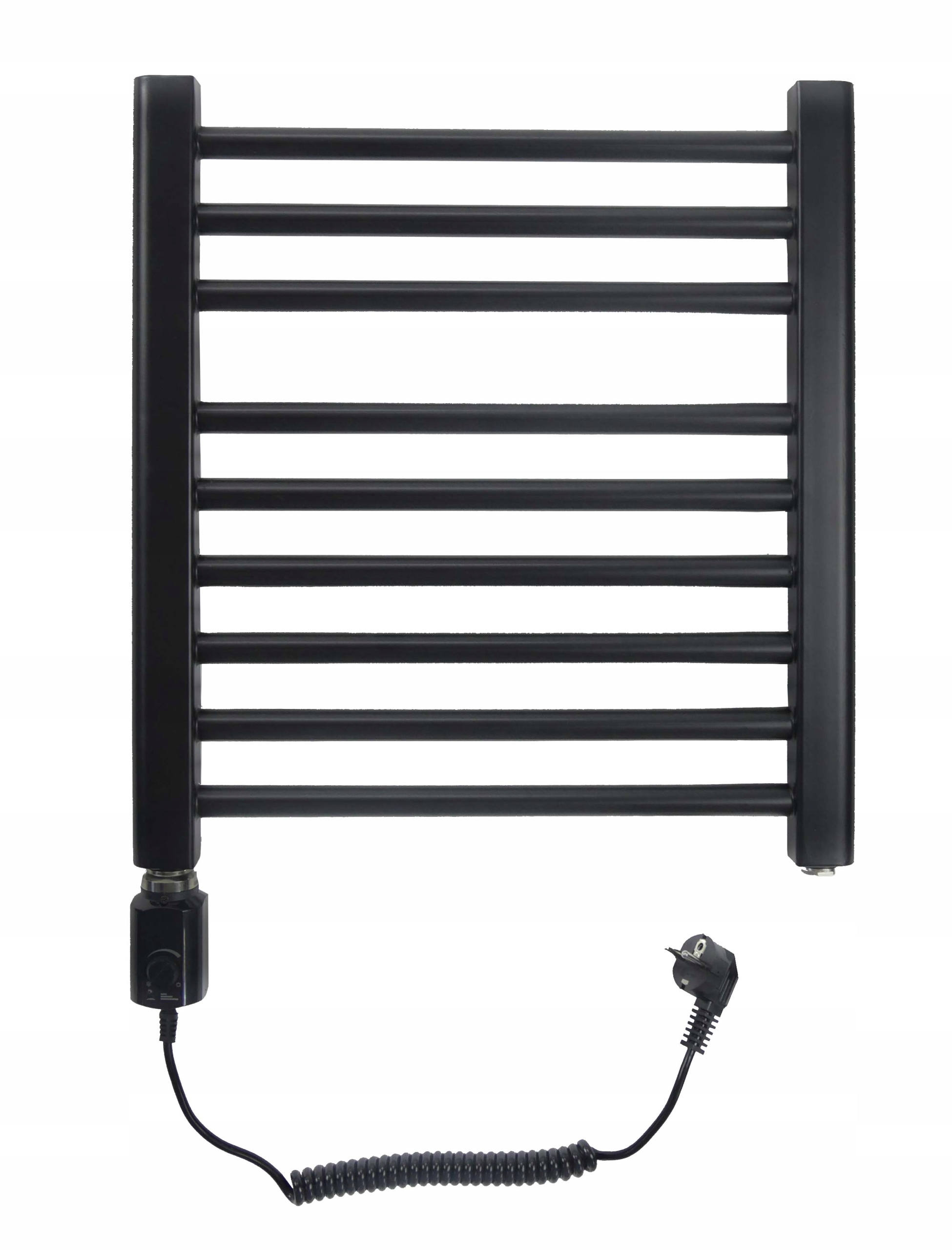 Elektrický kúpeľňový radiátor fabricaciepła.pl 300 W 445 x 480 mm čierny