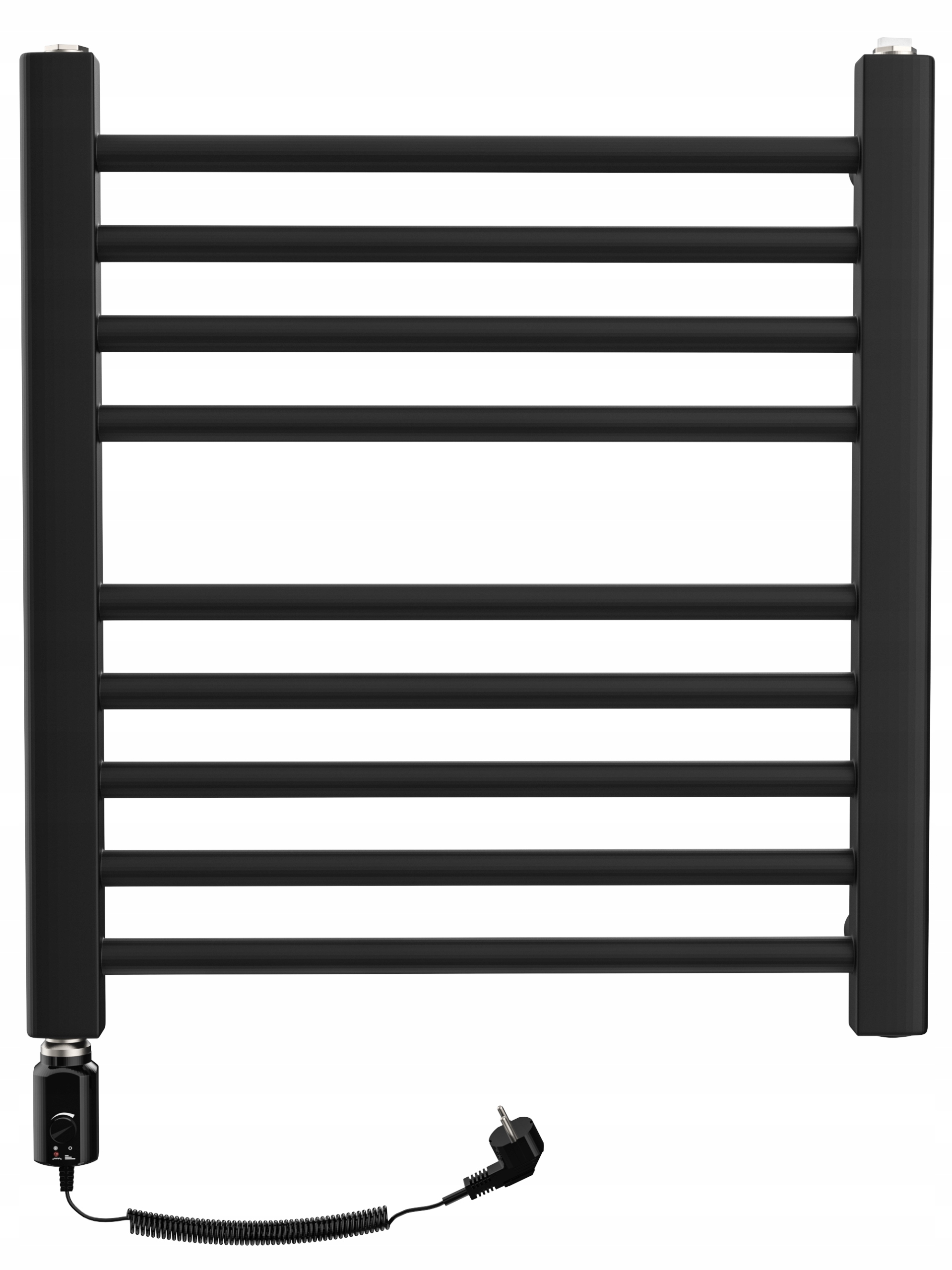 JKTERM elektrický kúpeľňový radiátor 300 W 400 x 500 mm čierny