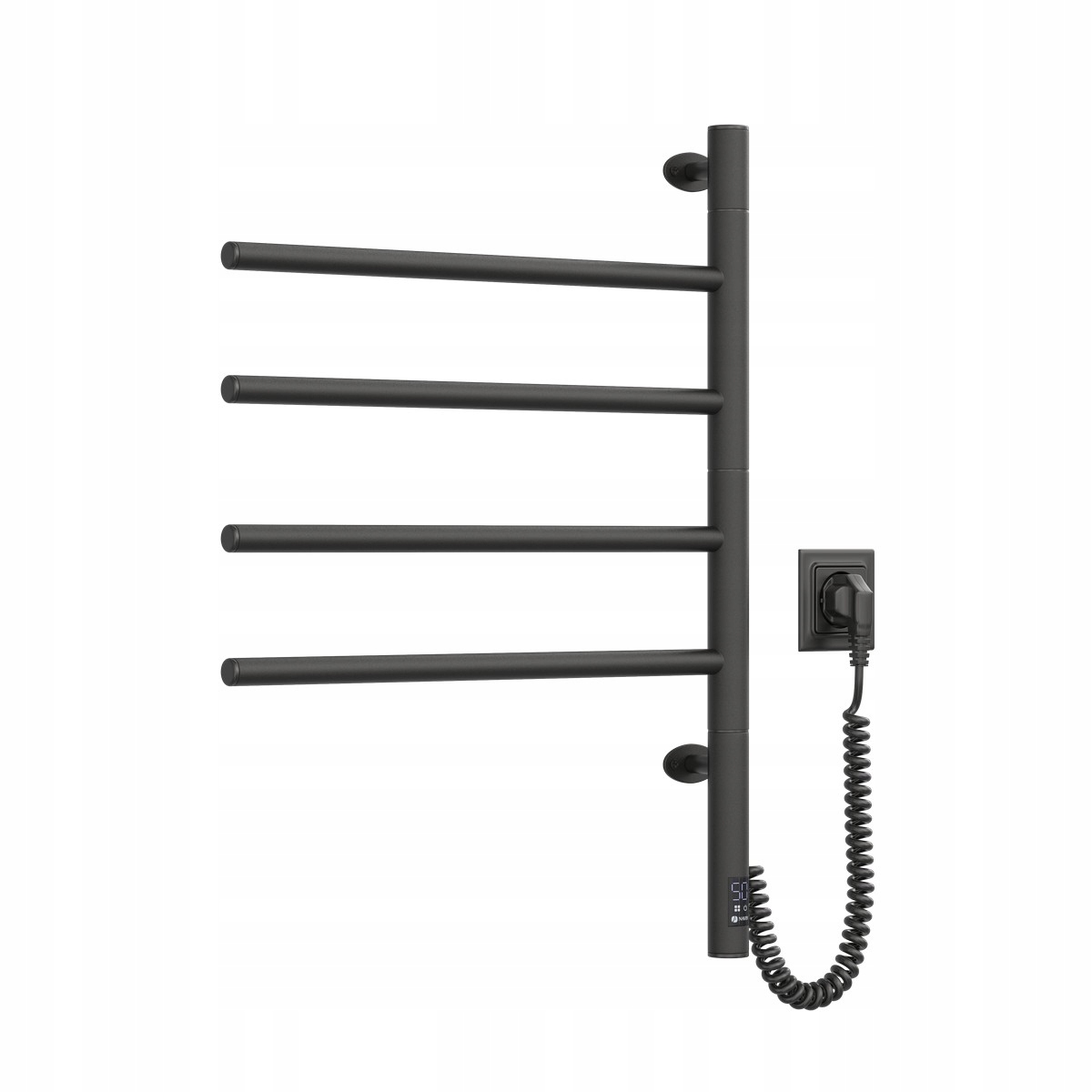 Navin elektrický kúpeľňový radiátor 196 W 480 x 600 mm čierny