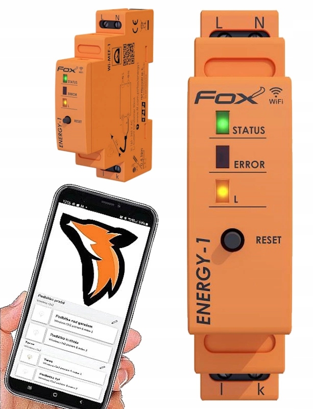 F&F meter 230 V IP20 40 A