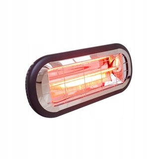 Sálavý ohrievač - Elektrické vykurovacie lampy Orion Black 46 x 19 x