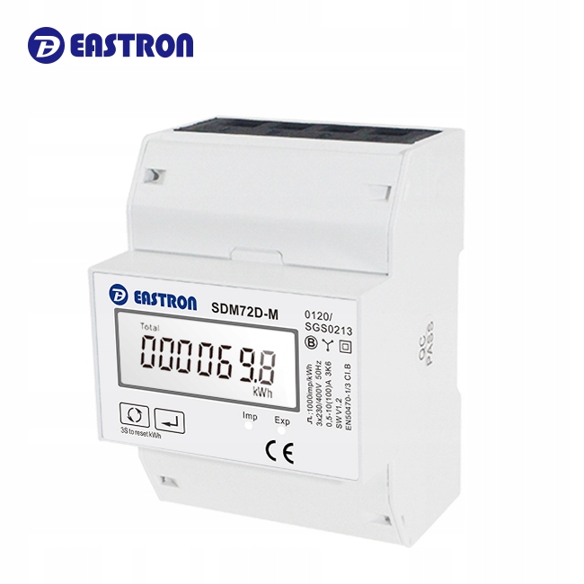 Eastron 400 V IP20 100 A čítač