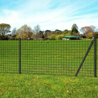 Pletivo, oplotenie - Euro plot, oceľ, 10 x 0,8 m, šedá