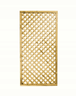 Perangola -  Prelamovaný plot Ewa BIS pergola 90x180cm kockovaná