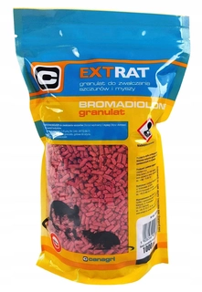 Extrat 1 kg granulované nákladné míle potkany účinné
