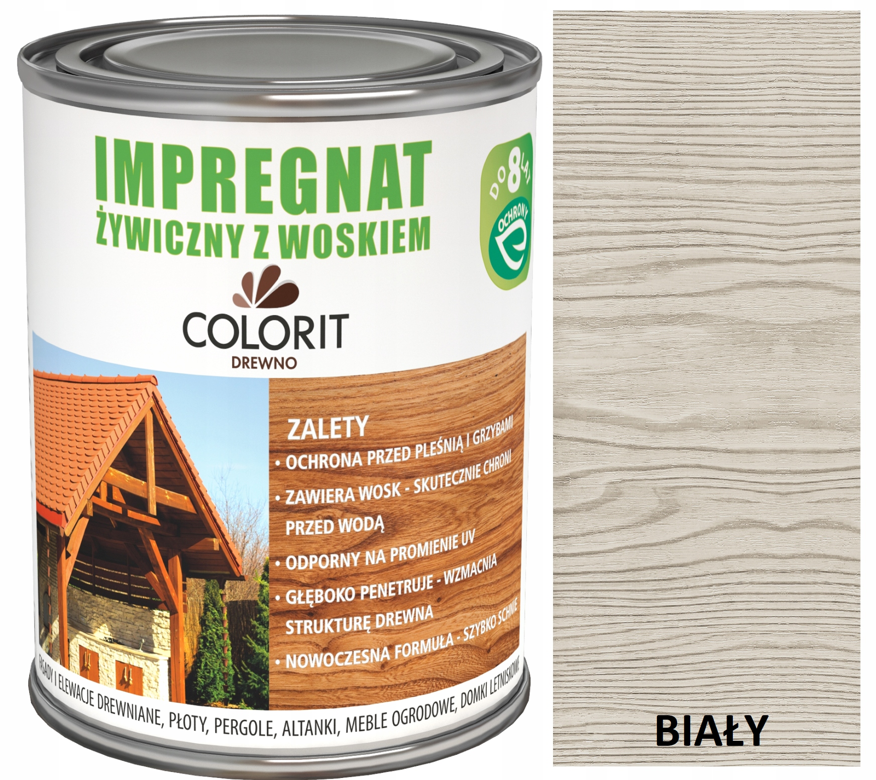 COLORIT ŽIVICE IMPREGNÁT VOSKOM 5L BIELY