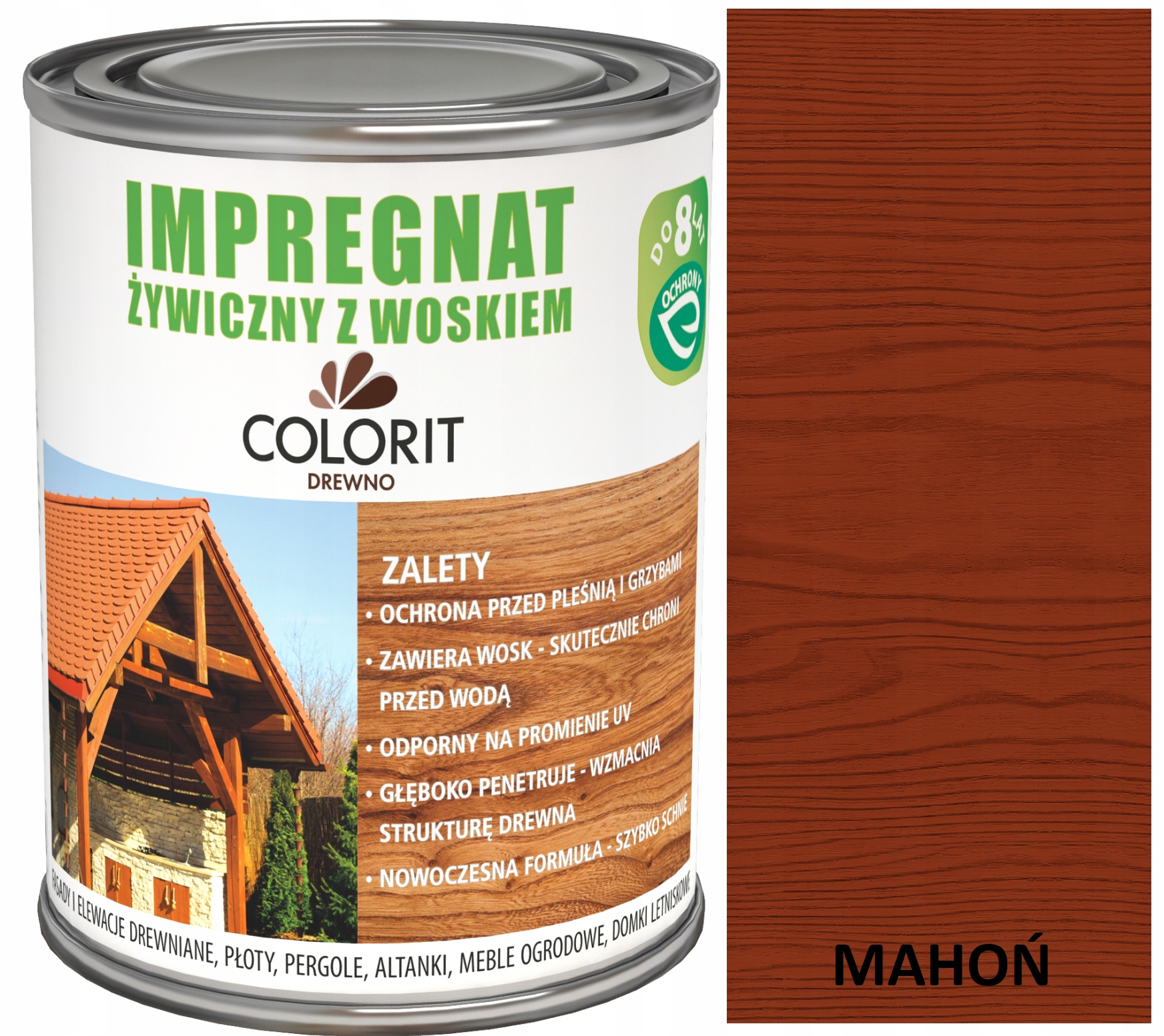 COLORIT Živicová impregnácia voskom MAHOGANY 5L