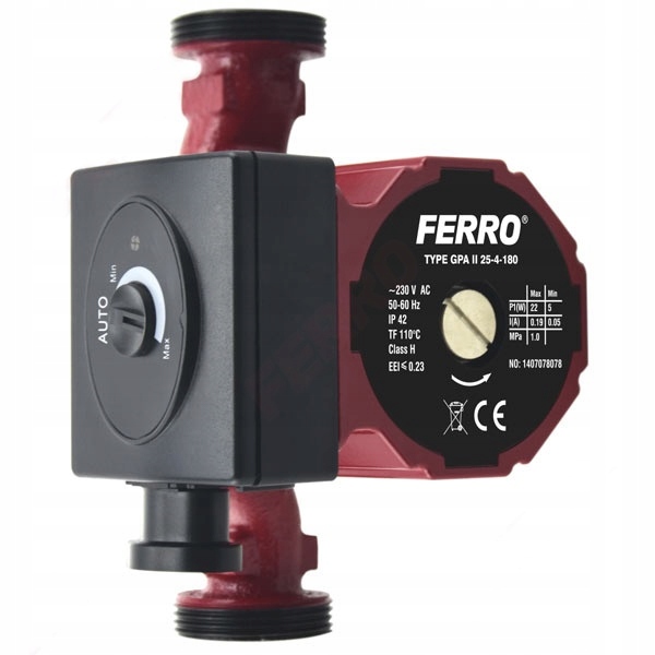 Ferro Electronic obehové čerpadlo GPA II 25-4-180