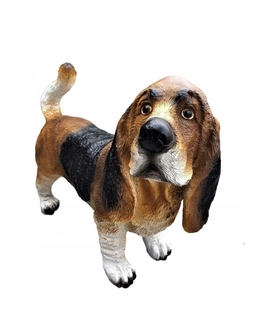 ZÁHRADNÝ OBRÁZOK - STOJACÍ PESNÝ BASSET