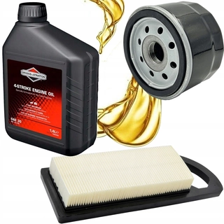 Olej do kosačky - Olej do kosačky Briggs &amp; Stratton 1,4 l + 2 ďalšie produkty