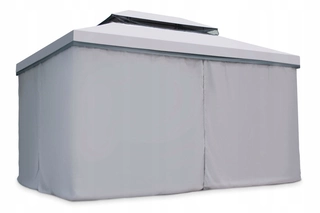 Predajný stan, altánok - ZÁVESY STENY PRE ZÁHRADNÝ PAVILÓN altánok 4x3