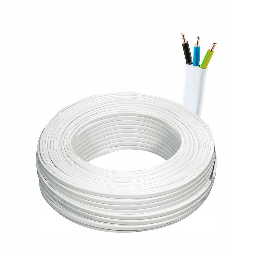 Plochý elektrický kábel, inštalácia YDYp SK 3 x 2,5