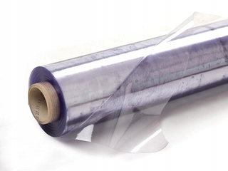 Krycia plachta - TRANSPARENTNÁ PVC FÓLIA 0,3 mm, vyrobená v EÚ, 65m2