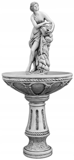 Fontána do záhrady - Fontána. Betónová žena s džbánom. L32. 170 cm.