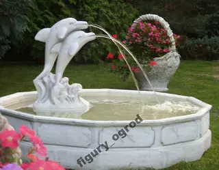 Fontána do záhrady - DOLPHINS FOUNTAIN + ČERPADLO BAZÉNU ZADARMO NOVINKA !!!