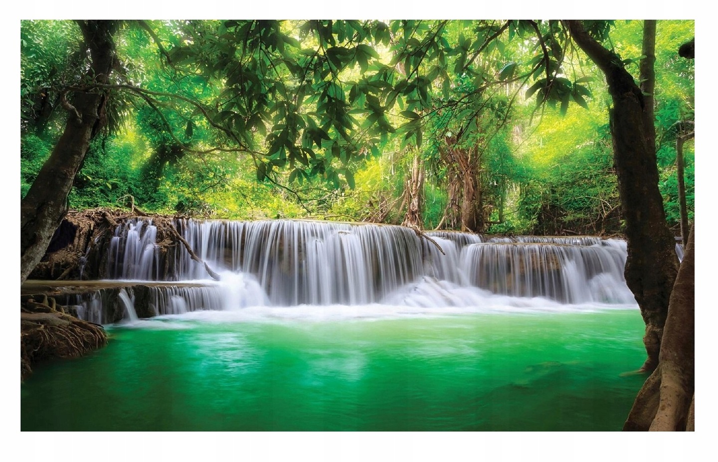 Fototapeta WATERFALL MODERN 3D EFFECT 416x254