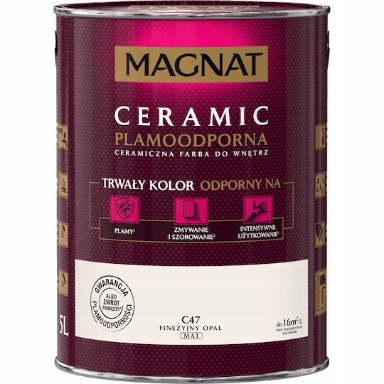 Magnat keramická farba na steny 5 l C47 Fine Opal mat