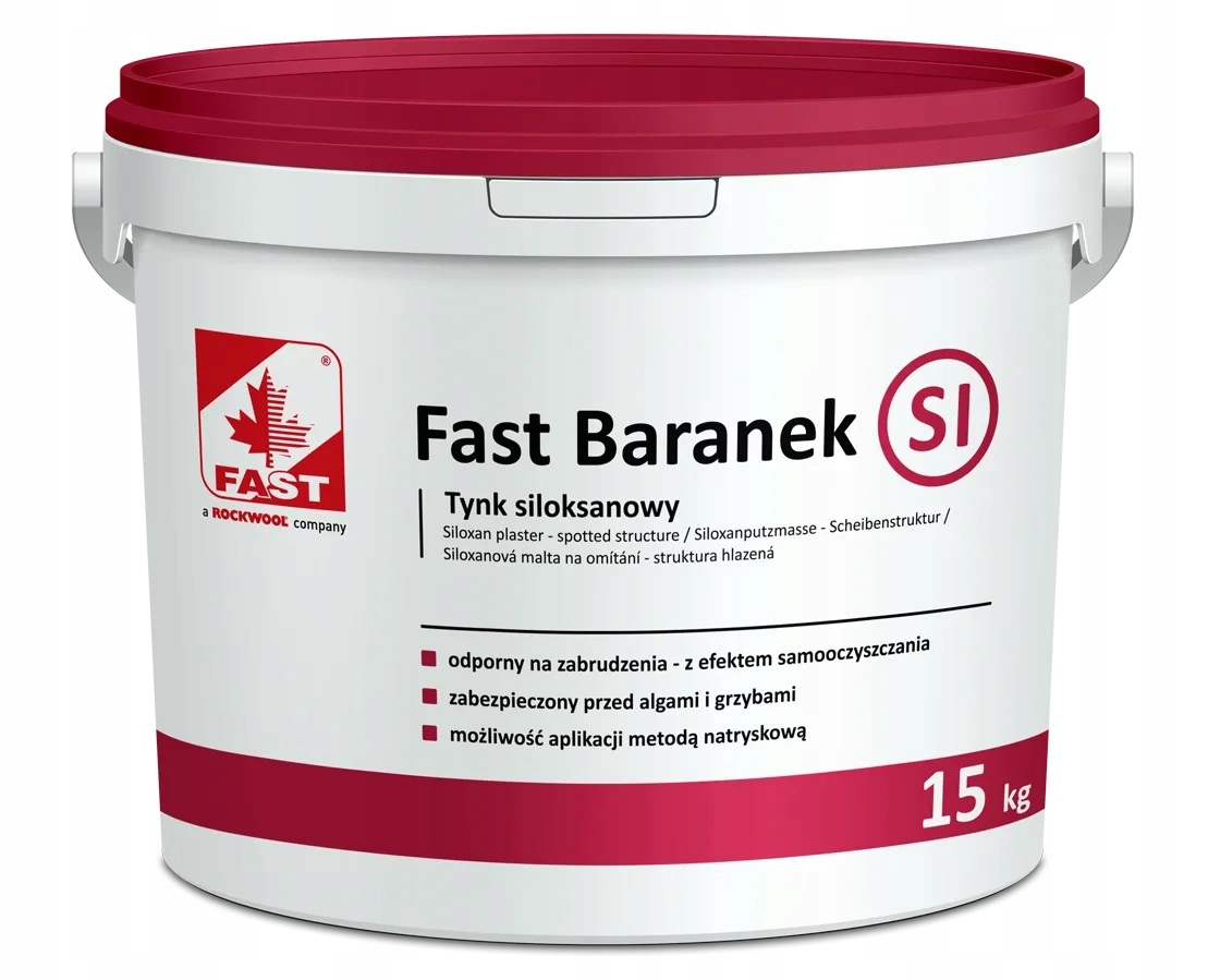 Fasádna omietka Fast Lamb SISI 1,5mm BIELA