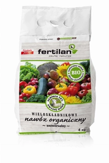 Záhradné hnojivo - Organické, prírodné hnojivo Poltops granule 4 kg