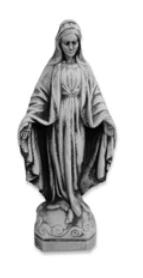 Betónová postava Mary A448