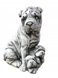 Figúrová záhrada, BETÓN, ozdobné SHAR PEI