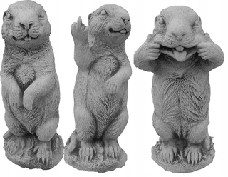 Obrázok z betónových marmots výrobcu (Z110) Ala-Shop