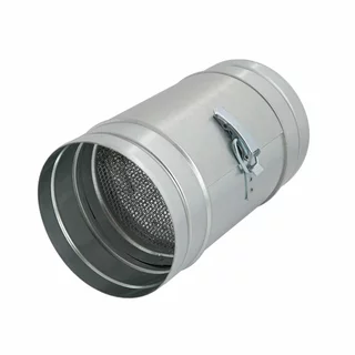 Ventilátor ku krbu, kachliam - Okrúhly filter pre horúci vzduch z krbu D125